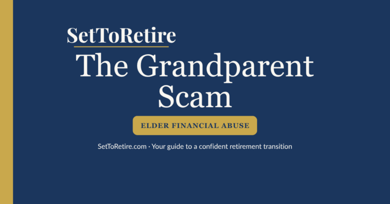 Grandparent Scam - SetToRetire.com